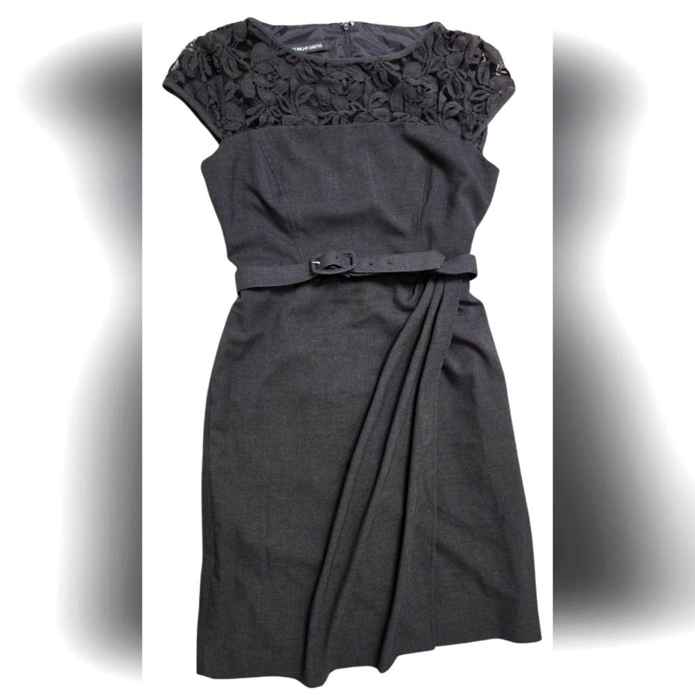 Jones Wear Dress Elegant Black Dress